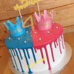 Twin Babies Cake #02