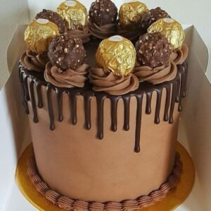 Ferrero rocher cake