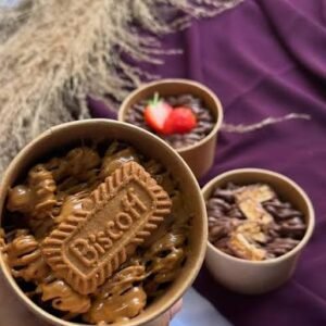 Biscoff Brownie tub