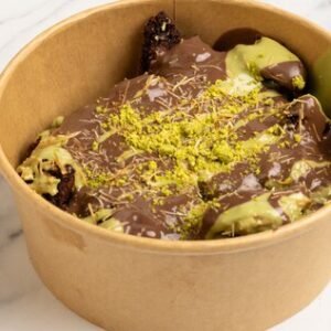 Kunafa Nutella Brownie Tub